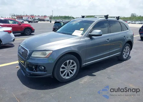 2014 Audi Q5 2.0T Premium из США, поврежденный, VIN WA1LFAFP0EA008424